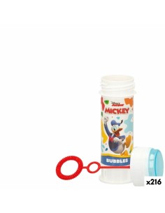 Bubble blower Mickey Mouse 60 ml 3,8 x 11,5 x 3,8 cm (216 Units)