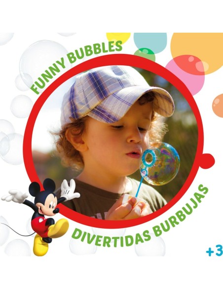 Bubble blower Mickey Mouse 60 ml 3,8 x 11,5 x 3,8 cm (216 Units)
