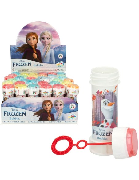 Bubble blower Frozen 60 ml 3,8 x 11,5 x 3,8 cm (216 Units)