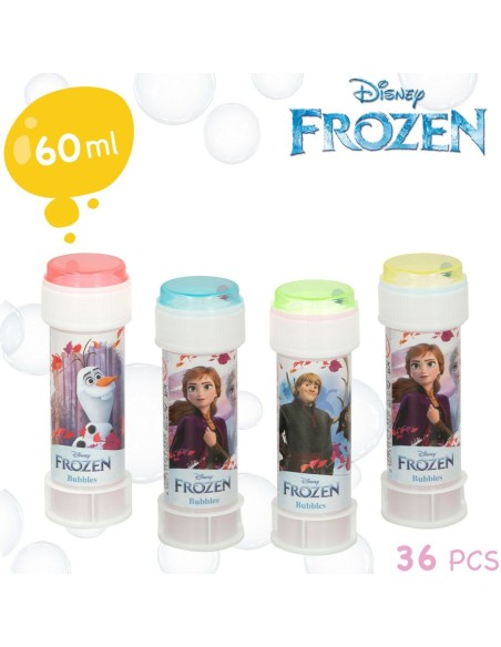 Bubble blower Frozen 60 ml 3,8 x 11,5 x 3,8 cm (216 Units)