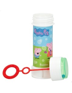 Bubble blower Peppa Pig 60 ml 3,7 x 11,5 x 3,7 cm (216 Units) 2