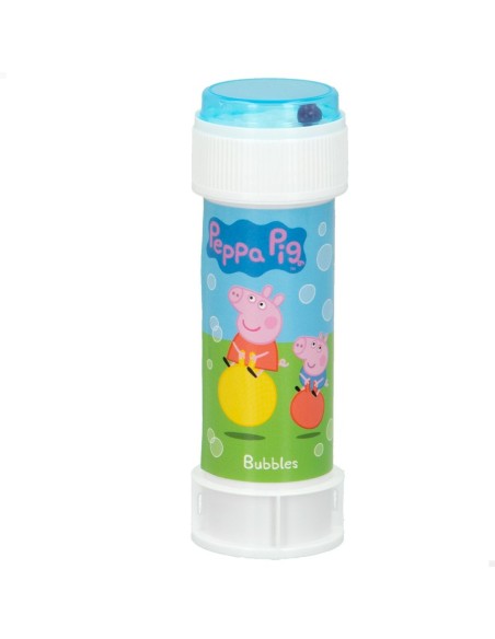 Bubble blower Peppa Pig 60 ml 3,7 x 11,5 x 3,7 cm (216 Units)