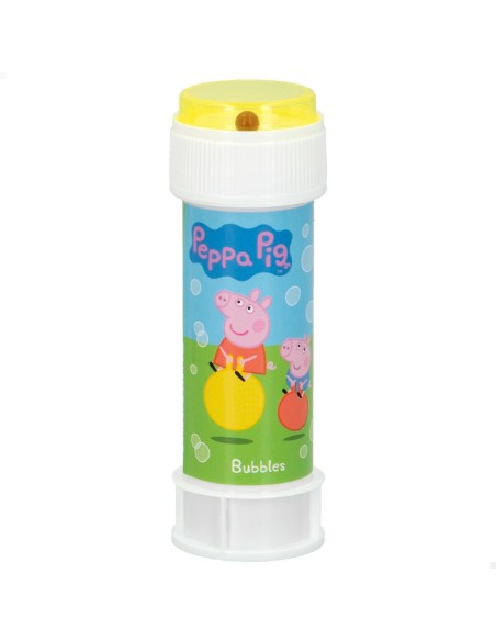 Bubble blower Peppa Pig 60 ml 3,7 x 11,5 x 3,7 cm (216 Units)