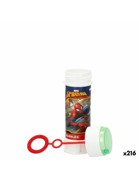 Bubble blower Spider-Man 60 ml 3,8 x 11,5 x 3,8 cm (216 Units)