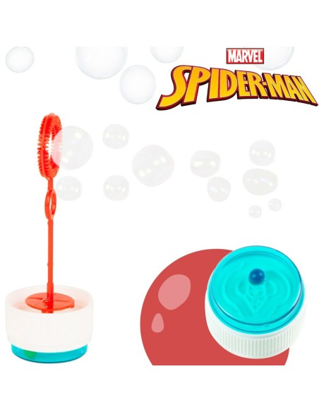 Bubble blower Spider-Man 60 ml 3,8 x 11,5 x 3,8 cm (216 Units)