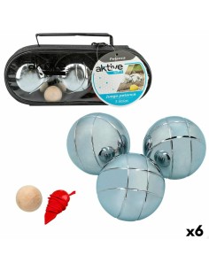 Boules Set Aktive Wood Nylon Metal 6 Units