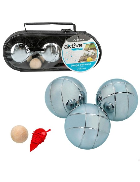 Boules Set Aktive Wood Nylon Metal 6 Units