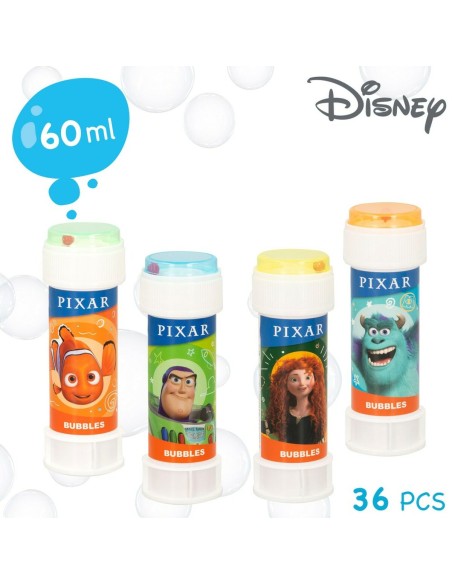 Bubble blower Pixar 60 ml 3,8 x 11,5 x 3,8 cm (216 Units)