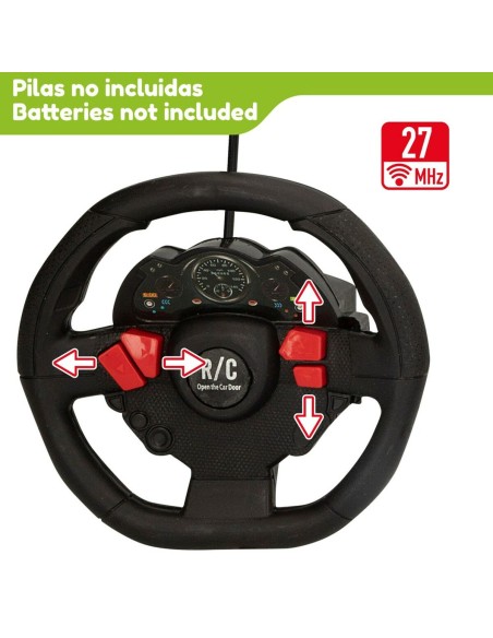 Remote-Controlled Car Speed & Go 22 x 7 x 11 cm 1:16 Red 6 Units
