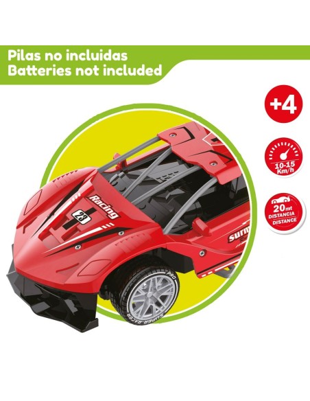 Remote-Controlled Car Speed & Go 22 x 7 x 11 cm 1:16 Red 6 Units