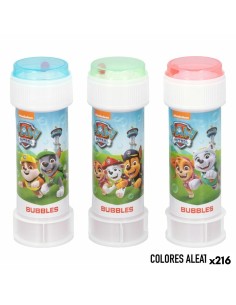 Bubble blower The Paw Patrol 60 ml 3,8 x 11,5 x 3,8 cm (216 Units) 2
