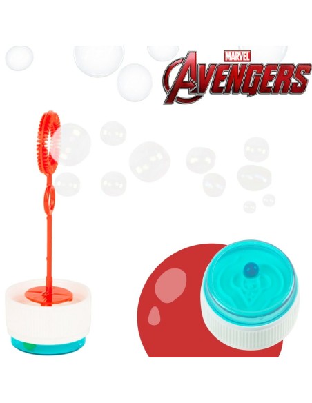 Bubbles set The Avengers 3,8 x 11,5 x 3,8 cm (6 Units)