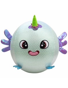Fluffy toy Eolo Celeste Plush Plastic 45 x 45 x 45 cm Inflatable (4 Units) 2