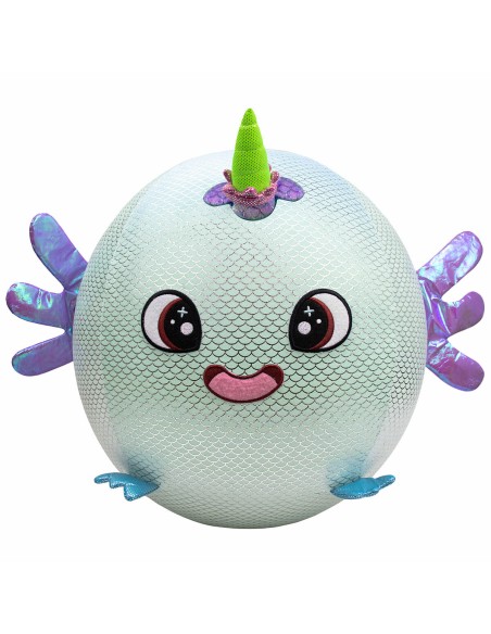 Fluffy toy Eolo Celeste Plush Plastic 45 x 45 x 45 cm Inflatable (4 Units)