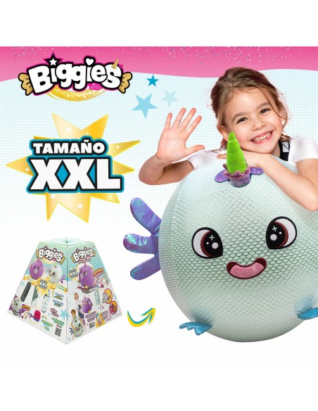 Fluffy toy Eolo Celeste Plush Plastic 45 x 45 x 45 cm Inflatable (4 Units)