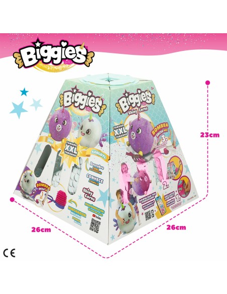 Fluffy toy Eolo Celeste Plush Plastic 45 x 45 x 45 cm Inflatable (4 Units)