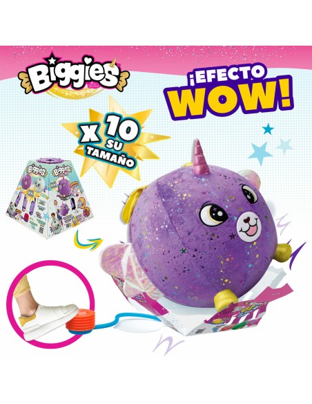 Fluffy toy Eolo Purple Plush Plastic 45 x 45 x 45 cm Inflatable (4 Units)