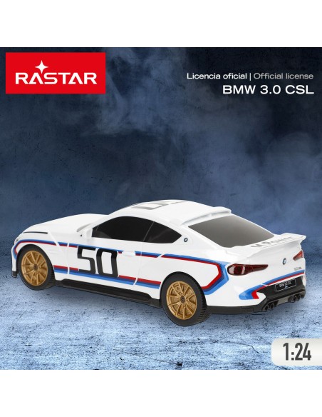 Remote-Controlled Car BMW Blue Red 1:24 20 x 6 x 7,5 cm (4 Units)