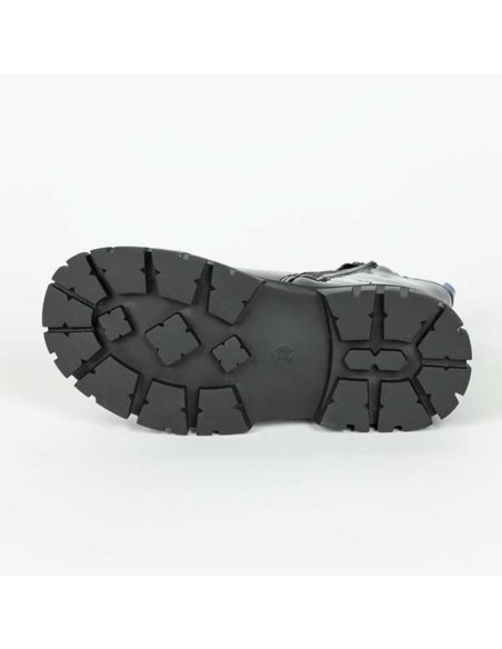 Kids Casual Boots Stitch Black