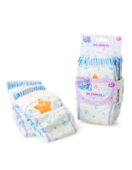 Dolls Accessories Berjuan Baby Susu Diapers Set