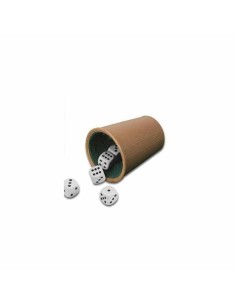 Shaker with Poker Dice Cayro