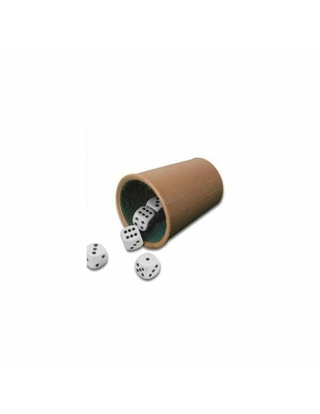 Shaker with Poker Dice Cayro