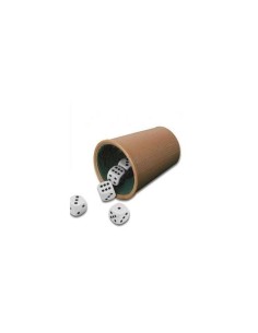 Shaker with Poker Dice Cayro 2