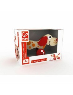 Pull-along toy Hape E0347 22 x 16,2 x 9,2 cm Dog