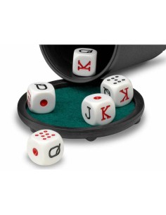 Shaker with Poker Dice Cayro 2
