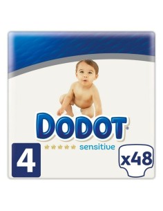 Disposable nappies Sensitive Dodot Dodot Sensitive (48 uds)