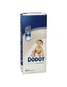 Disposable nappies Sensitive Dodot Dodot Sensitive (48 uds) 2