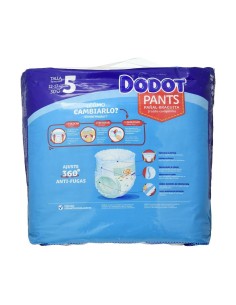 Disposable nappies Dodot Dodot Pants Size 5 12-17 kg 30 Units 2