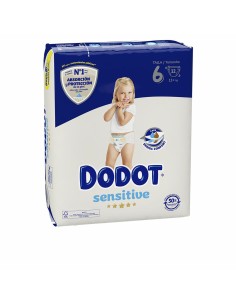 Disposable nappies Dodot Sensitive 6 +13 kg (32 Units)