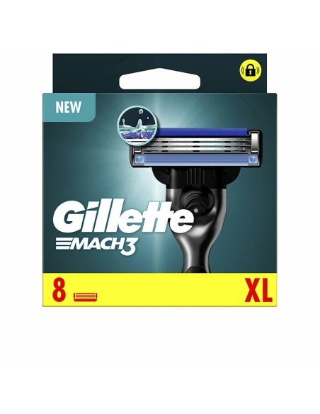 Shaving Razor Gillette Mach 3 (8 Units)