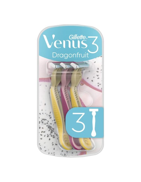 Disposable Razor Gillette Dragonfruit 3 Units