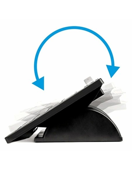 Ergonomic Footrest Fellowes 8035001 Black Grey