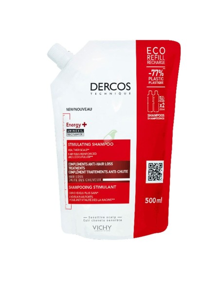 Anti-Hair Loss Shampoo Vichy Dercos Energy+ Refill 500 ml