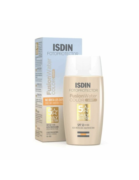 Sun Protection with Colour Isdin Fusion Colour Light