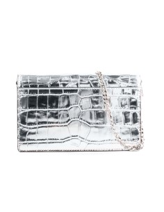 Shoulder Bag Michael Kors 32F4SJ6C8K-SILVER Grey 22 x 14 x 6 cm 2