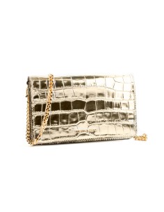 Shoulder Bag Michael Kors 32F4GJ6C8K-PALE-GOLD Golden 22 x 14 x 6 cm
