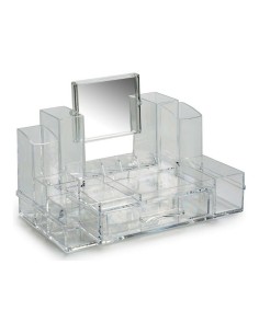 Make-up organizer Berilo 6221 Transparent 15,5 x 19,5 x 30 cm