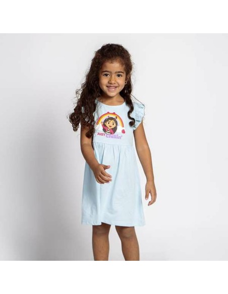 Dress Gabby's Dollhouse Turquoise