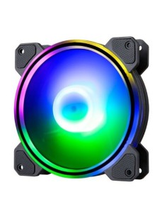 Laptop Fan Gaming Hiditec N9-ARGB Ø 12 cm Black