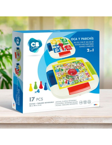 Parchís and Oca Board CB Games 26 x 5 x 26 cm (6 Units)