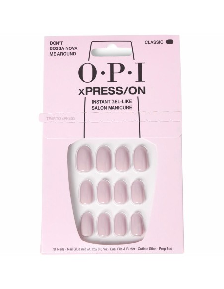 False nails Opi OPI xPRESS/ON Don’t Bossa Nova Me Around 30 Pieces