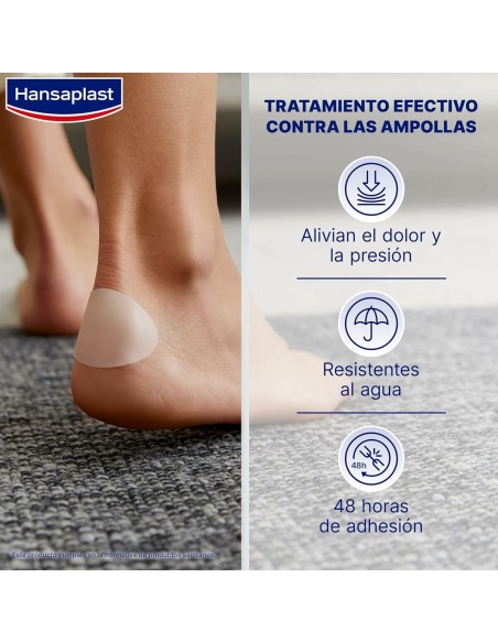 Sterilized Dressings Hansaplast HP FOOT EXPERT 6 Units