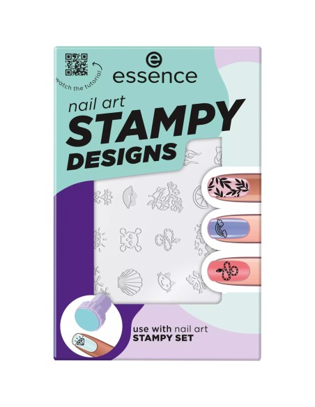 Nail stencils Essence STAMPY DESIGNS (1 Unit)