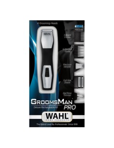Electric Shaver Wahl GroomsMan Pro Black 2