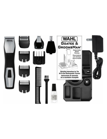 Electric Shaver Wahl GroomsMan Pro Black