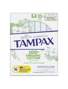 Regular Tampons Tampax Tampax Organic Regular (16 uds) 16 Units